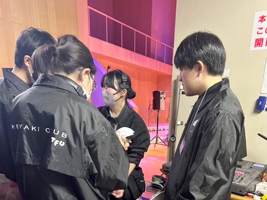 けやきクラブの活動中