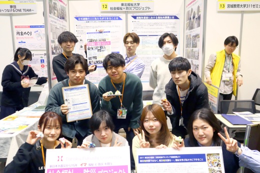 １日たくさんの方々に取り組みを伝えることができました