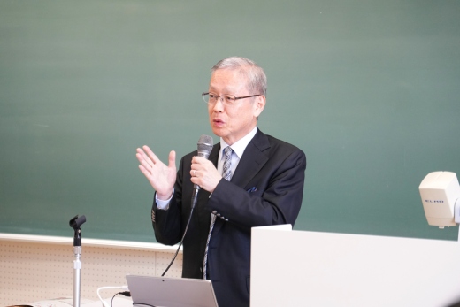 最終講義での上埜先生