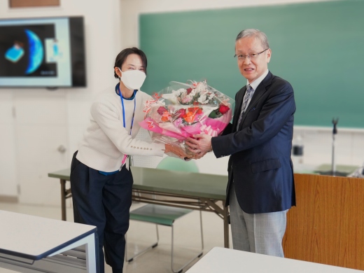 花束贈呈
