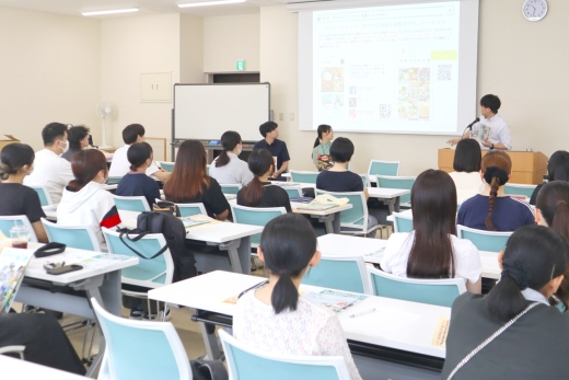 トークタイム：就職活動当時や企業で働く現在までのリアルな体験が語られました