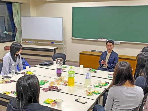 大川さんから専門職・人生の先輩としてご経験をお話いただきました