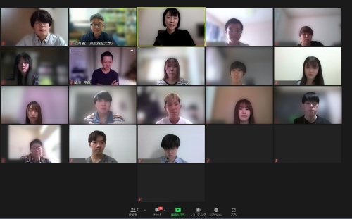 関川ゼミの「卒業後の自分を考える“未来学修”　ZOOMを使ったOB／OGとのディスカッション企画」