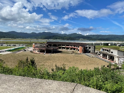 石巻市の大川小学校震災遺構