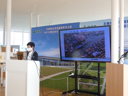 東日本大震災の経験を伝える「語り部」のお話し