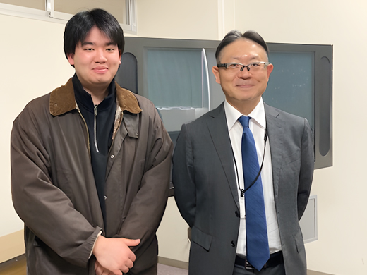 芳賀先生と玉城さん