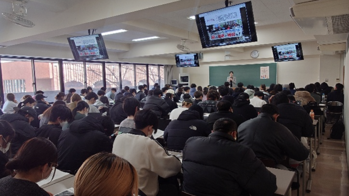 【学び】福祉行政学科講演会「旧優生保護法の問題点～国に謝罪と補償を求めて～」を実施