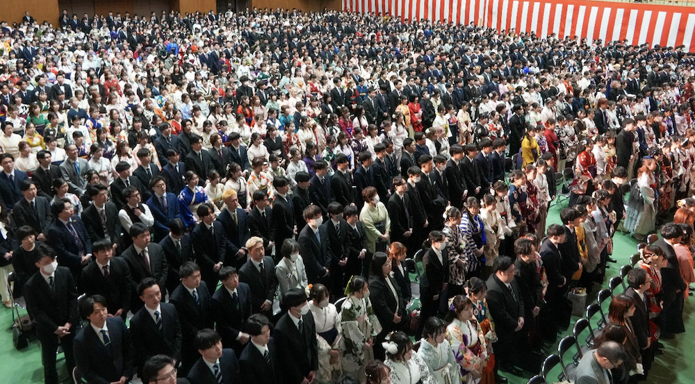 福祉行政学科103名が卒業しました