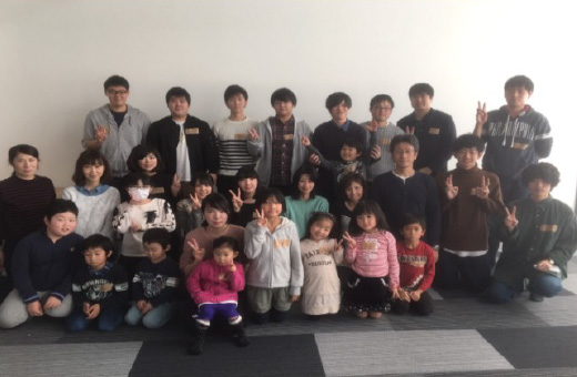 学外ボランティア(仙台市の復興公営住宅にて子ども支援)