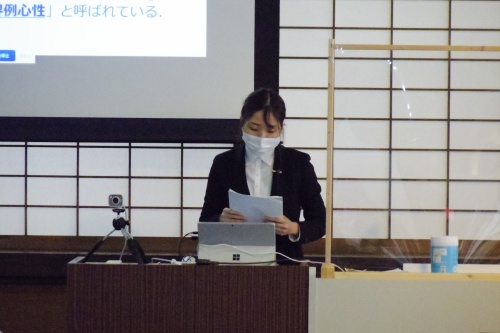 【学び】R3年度 修士論文発表会を実施 / 臨床心理学分野