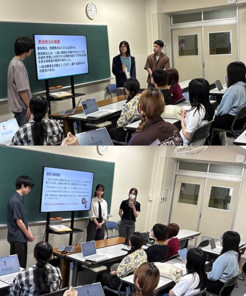 大学生活のリスクを学び、伝える力を磨く — リエゾンゼミⅠでプレゼンテーションを実施