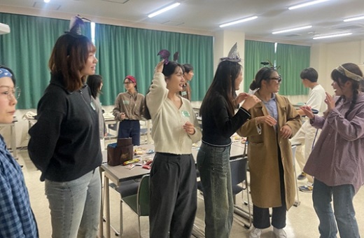 ジェスチャー伝言ゲーム