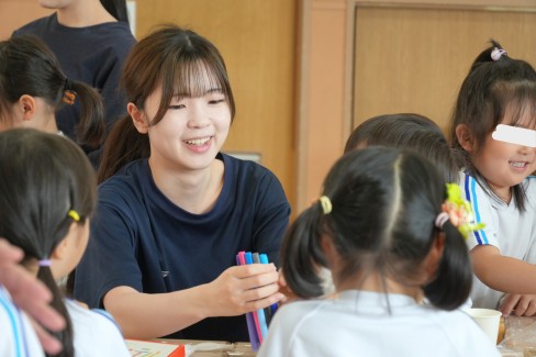 【教育学科・社会福祉学科】3年生が福聚幼稚園で保育実践を行いました(保育実践演習)
