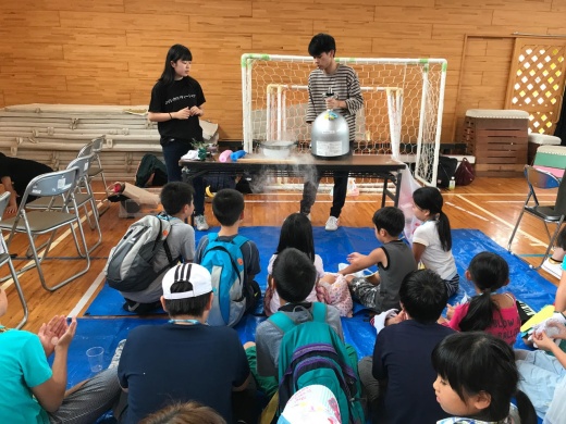 液体窒素でおもしろ実験