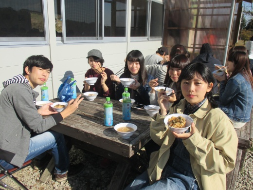 豚汁と炊き込みご飯　最高でした！