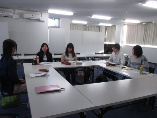 和やかに行われた交流会