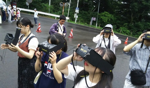 VRで仙台城を探検！