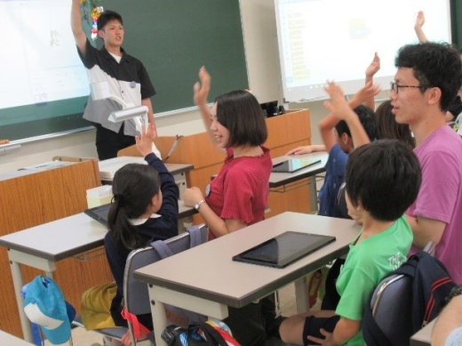 タブレットに電源を入れられたかな？