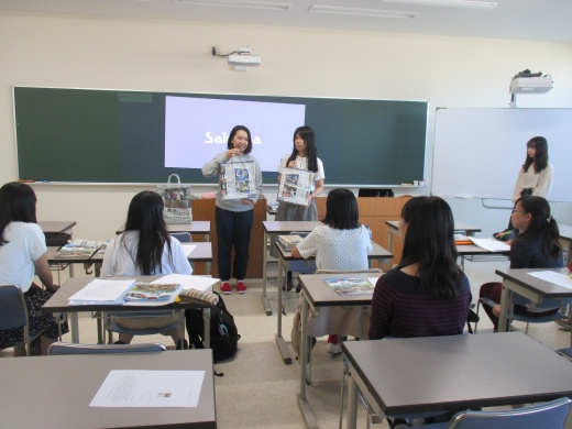 当日の活動の様子をゼミ生に報告