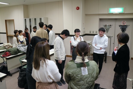 演奏後の振り返りの様子