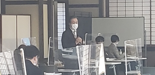 大島副学長の講評