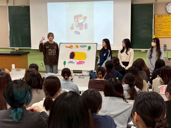 山﨑ゼミ パネルシアター「へんしんトンネル」