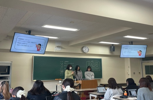 発表の様子①