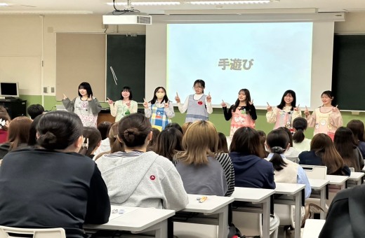 2年生 保育実習指導Ⅰ~4年生実技デモンストレーション~