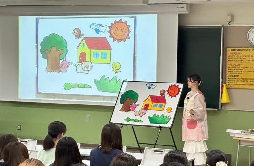 パネルシアター「かわいいかくれんぼ」