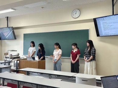 発表の様子②