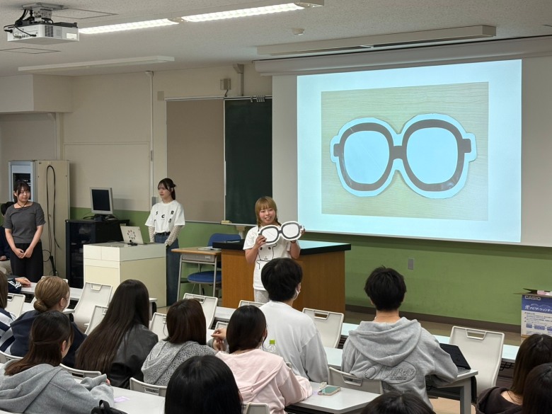 石森ゼミ　手遊び「いろんなメガネ」