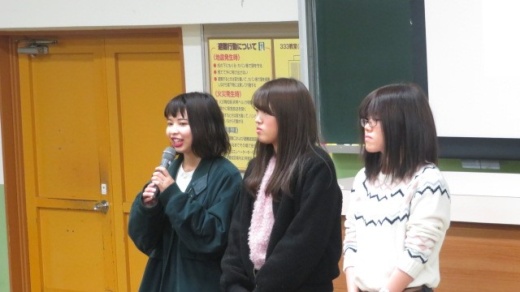 2年生実行委員長と副実行委員長