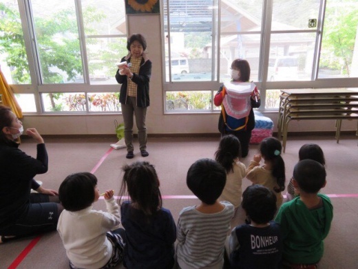 歯磨き教室の様子