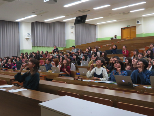 実技研究発表会の様子