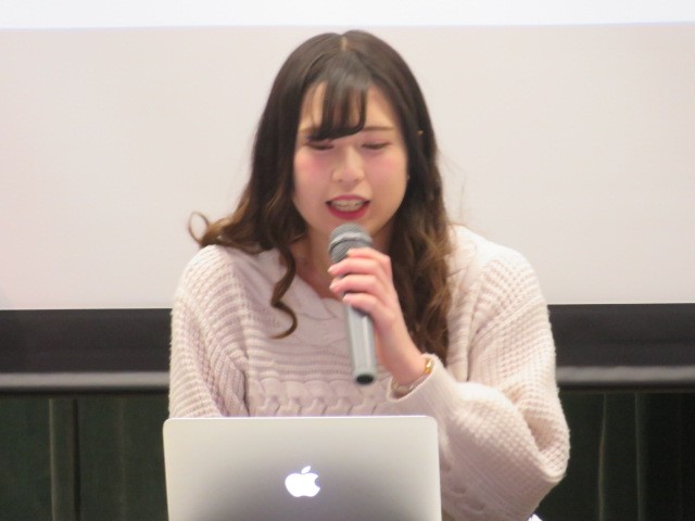 教育学科4年生　伊藤ほのかさん