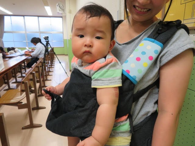 宮岡ちなみさんと息子の柊くん（8ヶ月）