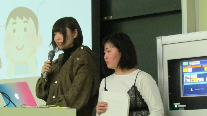 講義をしている3年生