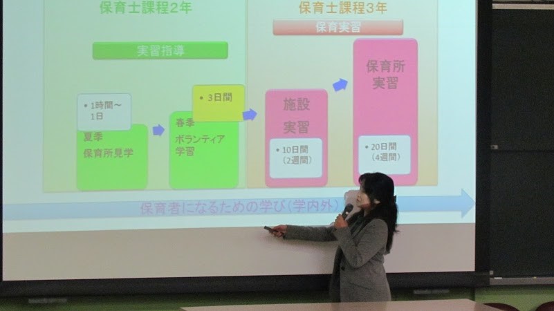 講義を行う利根川先生