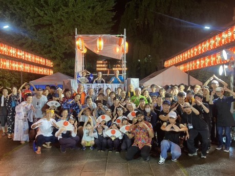 人が集う「まつり」をデザインする：夏まつり盆踊り大会・八幡町商店街マルシェ2024