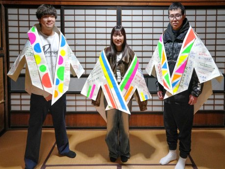 白石和紙が紡ぐ地域の絆：白石きぼう学園×東北福祉大学交流事業