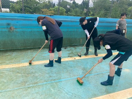 奥州市北股地区ボランティアワークキャンプへの参加と耕作放棄地の活用