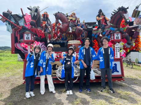 【新聞掲載情報】岩手・野田まつり 学生躍動（共生まちづくり学科・石塚ゼミ）