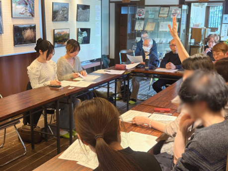 「八幡杜の館 さくらまつり」開催打ち合わせに参加