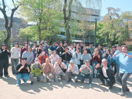「八幡杜の館 さくらまつり」で地域共創のフィールドワーク