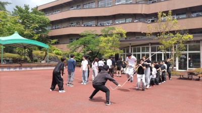 図書館ツアー＆レクリエーション（リエゾンゼミⅠ）