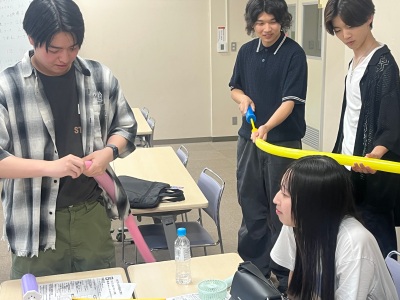 「七夕交流会」の準備が始まりました！（まちづくりプロジェクト実践活動 20・21組）