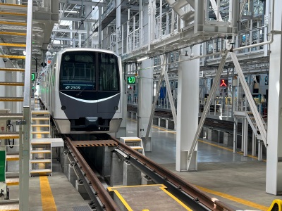 仙台市交通局・荒井車両基地でのフィールドワーク： まちづくりプロジェクト実践活動Ⅰ