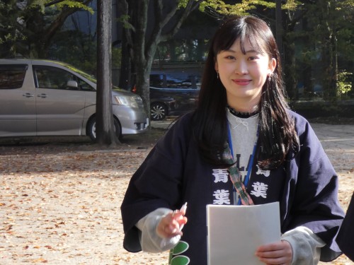 Student Interview 03  まちづくりを通して 子どもの未来を守りたい