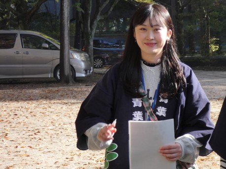 Student Interview  Vol.3 大津遥南さん