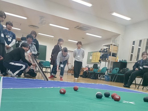 ボッチャのプレイ風景５